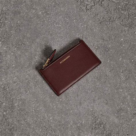 two-tone leather zip card case burberry|Women’s Designer Wallets & Card Cases .